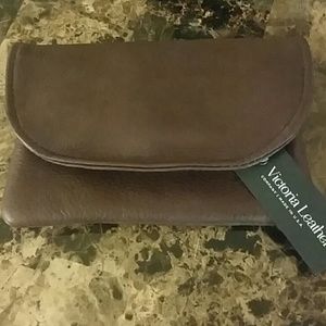 Leather wallet/coin purse